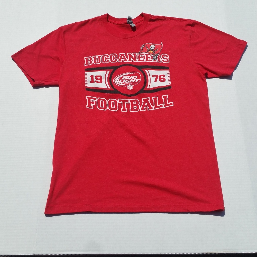 Buccaneers x Bud Light football tee